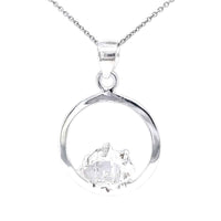 Herkimer Diamond Sterling Silver Necklace