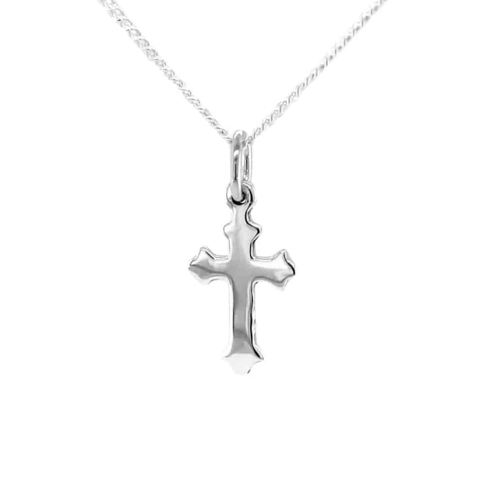 Cross Small Silver Pendant