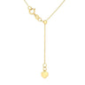 9K Yellow Gold Adjustable Box Chain