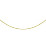 9K Yellow Gold 22 Diamond Cut Box Chain