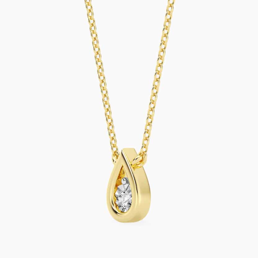 0.03ct Diamonds in 9ct Yellow Gold