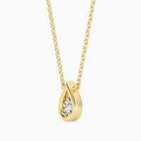 0.03ct Diamonds in 9ct Yellow Gold