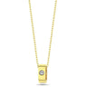 9K Yellow Gold Lock Necklace