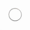 Sterling Silver Stackable Twisted Ring