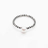 Fresh Water Pearl Oxidised Sterling Silver Ring