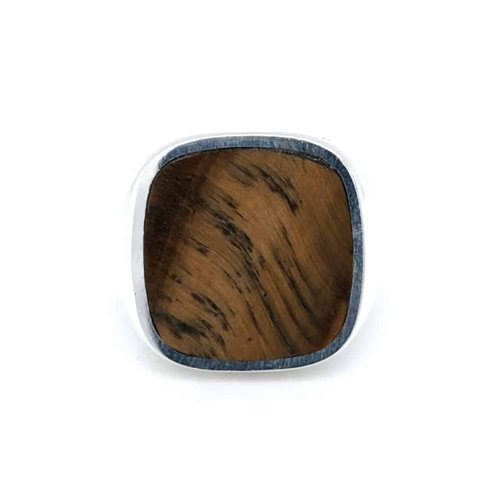 Tiger Eye Sterling Silver Ring