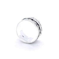 Liquid Metal Meditation Spinning Ring