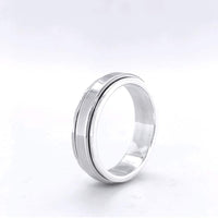 Simplicity Meditation Spinning Ring