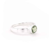 Peridot Sterling Silver Ring