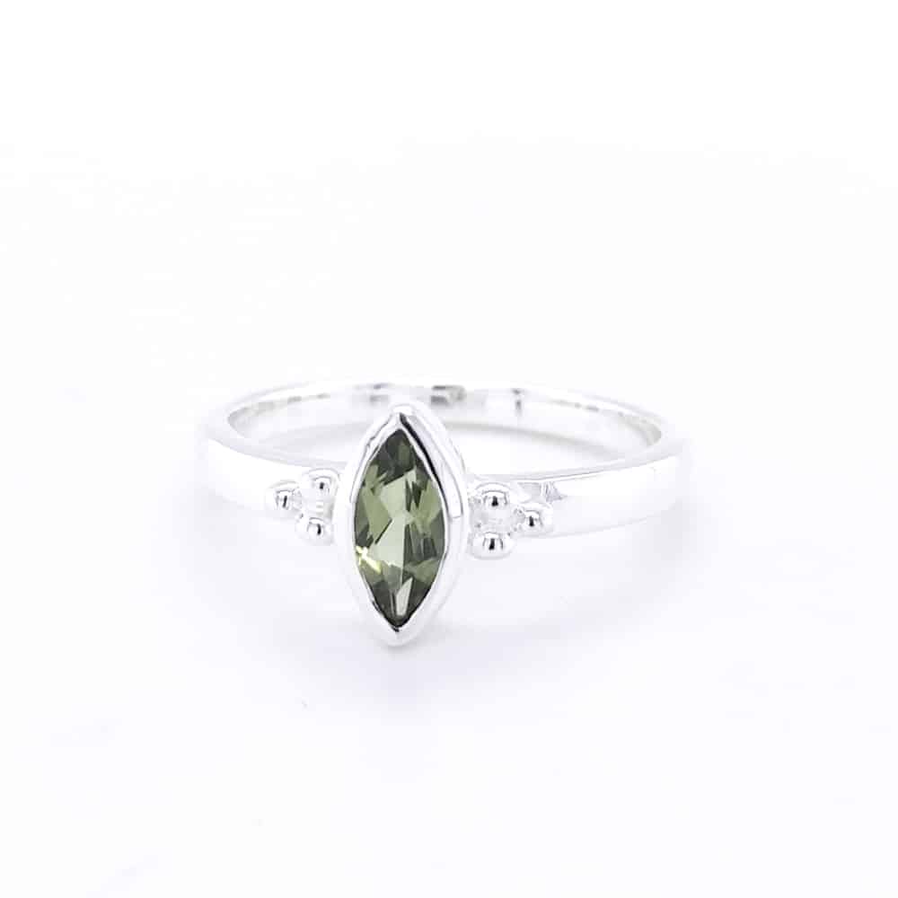 Peridot Sterling Silver Ring