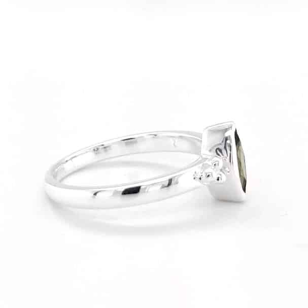 Peridot Sterling Silver Ring