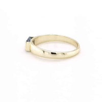 Blue Topaz Sterling Silver Ring