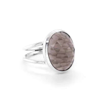 Smoky Quartz Sterling Silver Ring