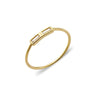 Deco Style Double Baguette CZ Ring