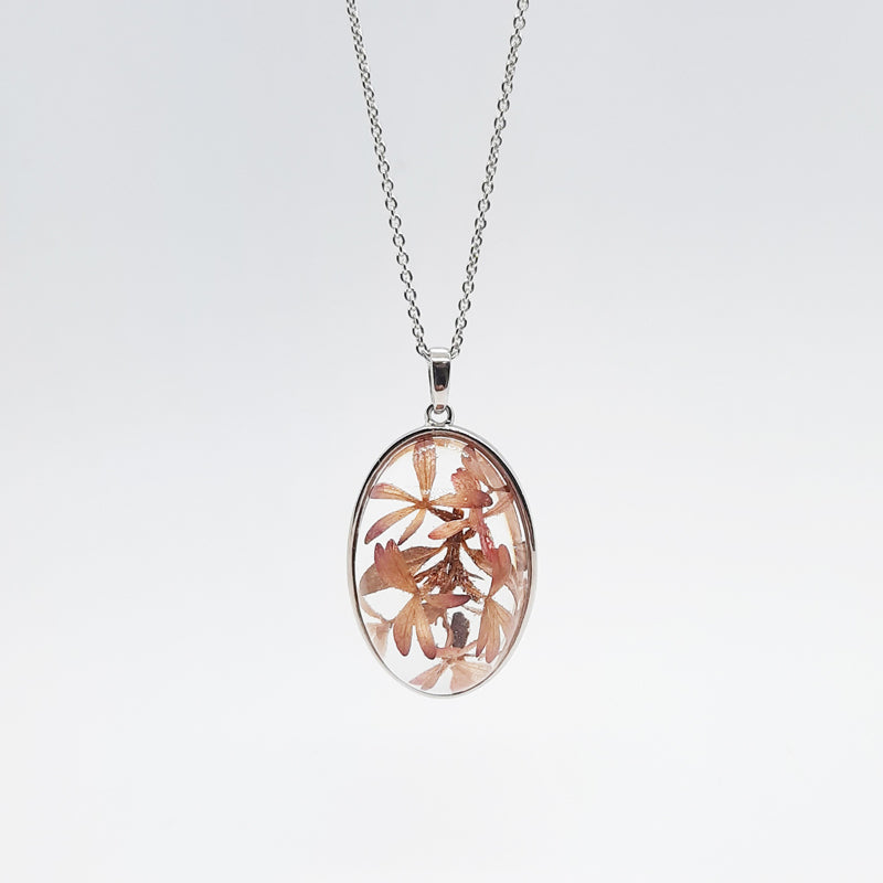 BOTANIGEM Abelia Silver Necklace