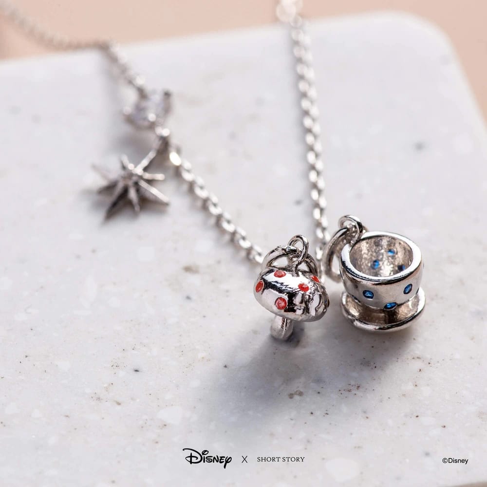 Disney Alice in Wonderland Charm Necklace