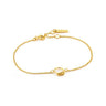 Modern Circle Bracelet Gold