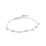 Silver Modern Drop Balls Bracelet