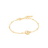 Hidden Gem MOP Disc Bracelet