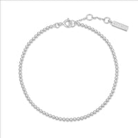Silver Beaded Bracelet