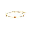 Gold Nano Gem Station Bracelet