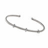XANTHE SILVER CUFF BANGLE