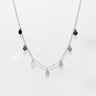 Sterling Silver Disc Charm Necklace