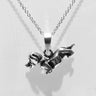 Dachshund Puppy Silver Necklace