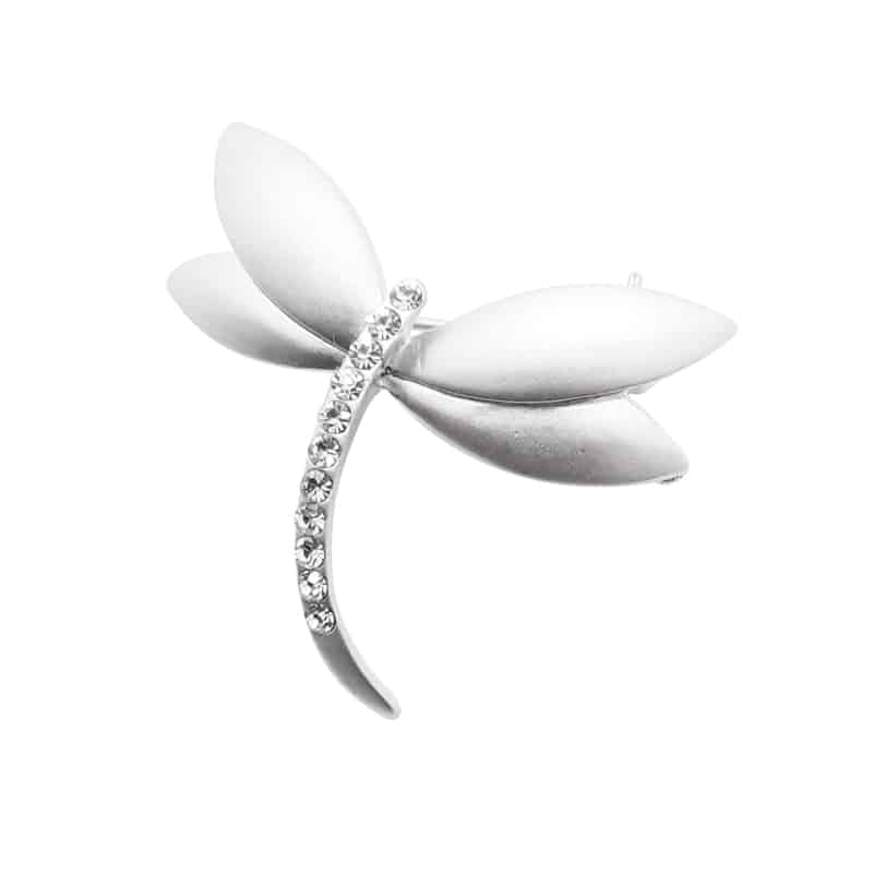 Matte Finish Small Dragonfly Brooch