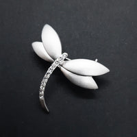 Matte Finish Small Dragonfly Brooch
