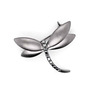 Dragonfly Brooch Gun Metal Colour