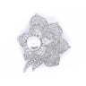 Flower Faux Pearl Brooch