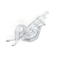 Crystal Vintage Bouquet Brooch