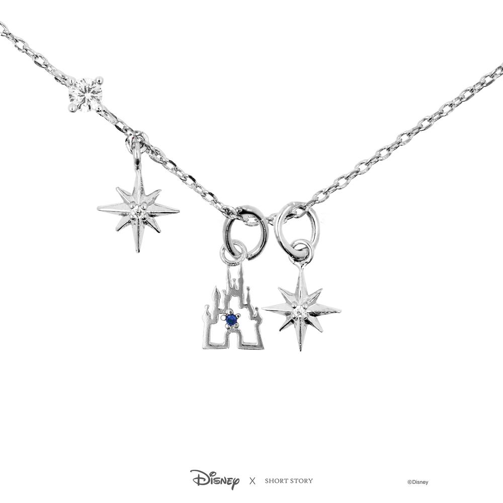 Disney Castle Charm Necklace