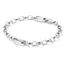 Charm Connect Bracelet Premium Alloy Fine Silver Plated