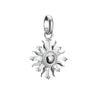 Connect Charm sun with stones silver