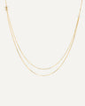 Breeze Necklace Yellow Gold
