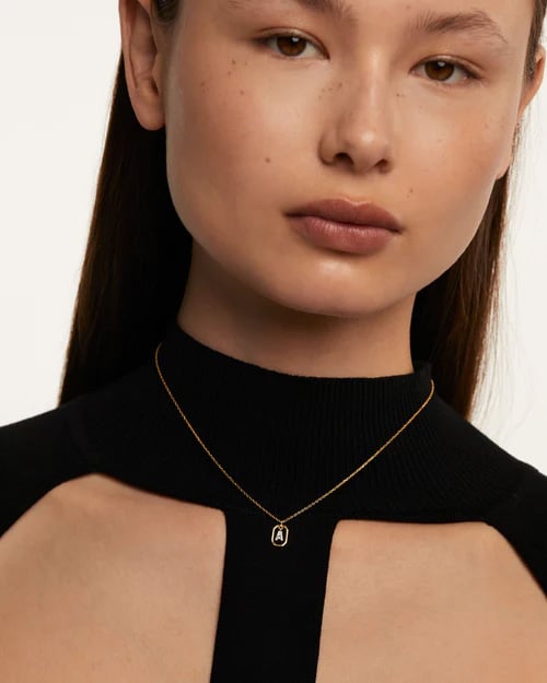 MINI LETTER A NECKLACE