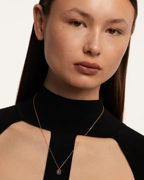 MINI LETTER C NECKLACE