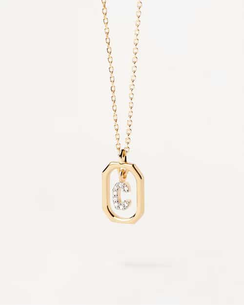 MINI LETTER C NECKLACE