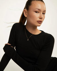 MINI LETTER M NECKLACE