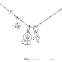 Disney Beauty and the Beast Charm Necklace
