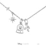 Disney Beauty and the Beast Charm Necklace
