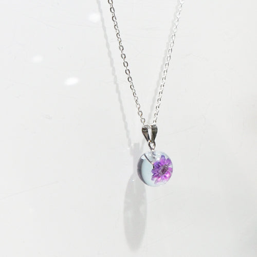 BOTANIGEM Dew Drops Necklace Aqua