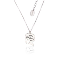 Frozen Anna Silhouette Necklace