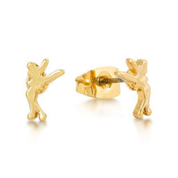 Junior Tinkerbell Silhouette Stud Yellow