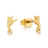 Junior Tinkerbell Silhouette Stud Yellow