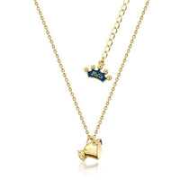 Kids Beauty and the Beast Chip Necklace Yellow Gold