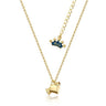 Kids Beauty and the Beast Chip Necklace Yellow Gold