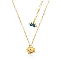 Beauty and the Beast Mrs Potts Necklace Yellow Gold